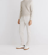 Pull col rond beige - IZAC