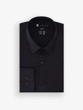 Chemise ville unie noire - IZAC