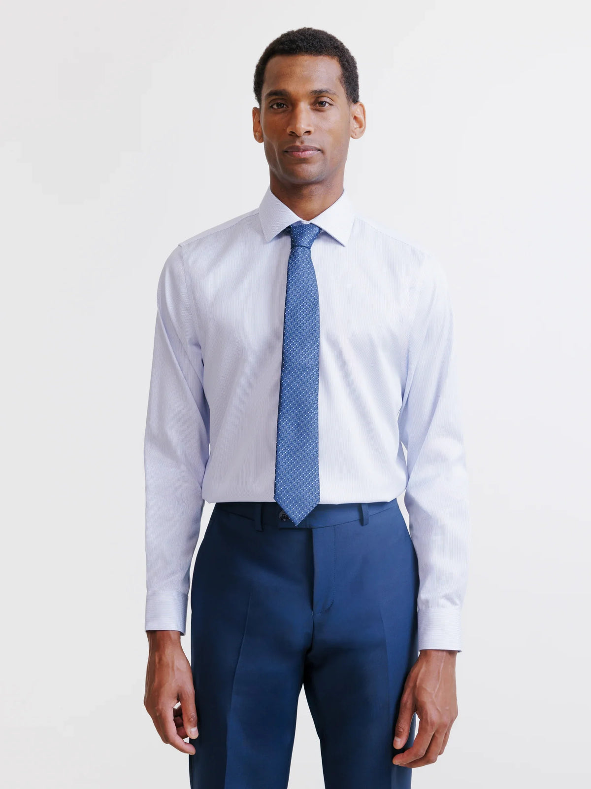 Chemise non iron ciel - IZAC