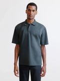Polo oversize kaki foncé - IZAC