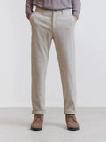 Pantalon flanelle beige clair - IZAC