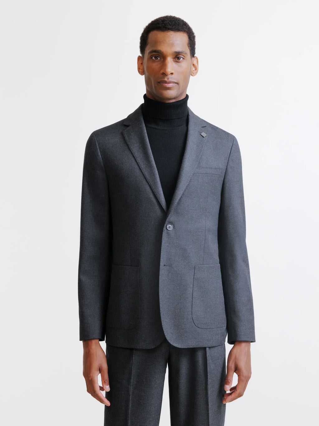 Veste 2 boutons grise - IZAC