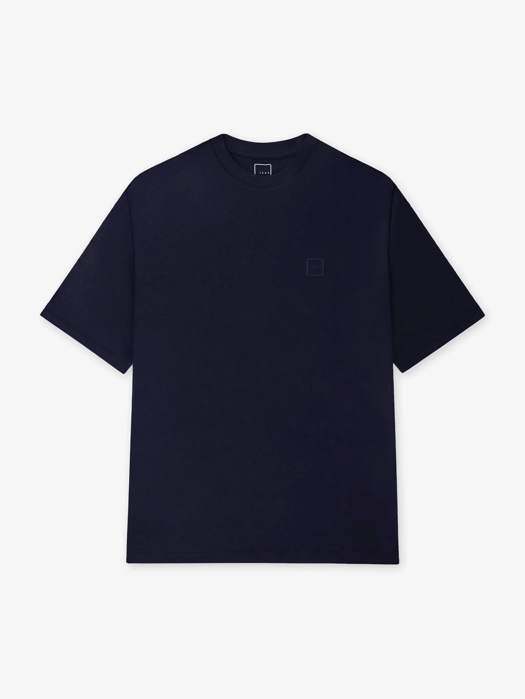 T-shirt à manches courtes oversize marine - IZAC