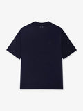 T-shirt à manches courtes oversize marine - IZAC