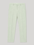 Pantalon ville 100% lin vert eau - IZAC