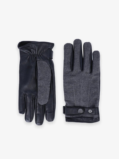 Gants en tissu anthracite - IZAC
