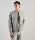 Blouson col teddy gris - IZAC