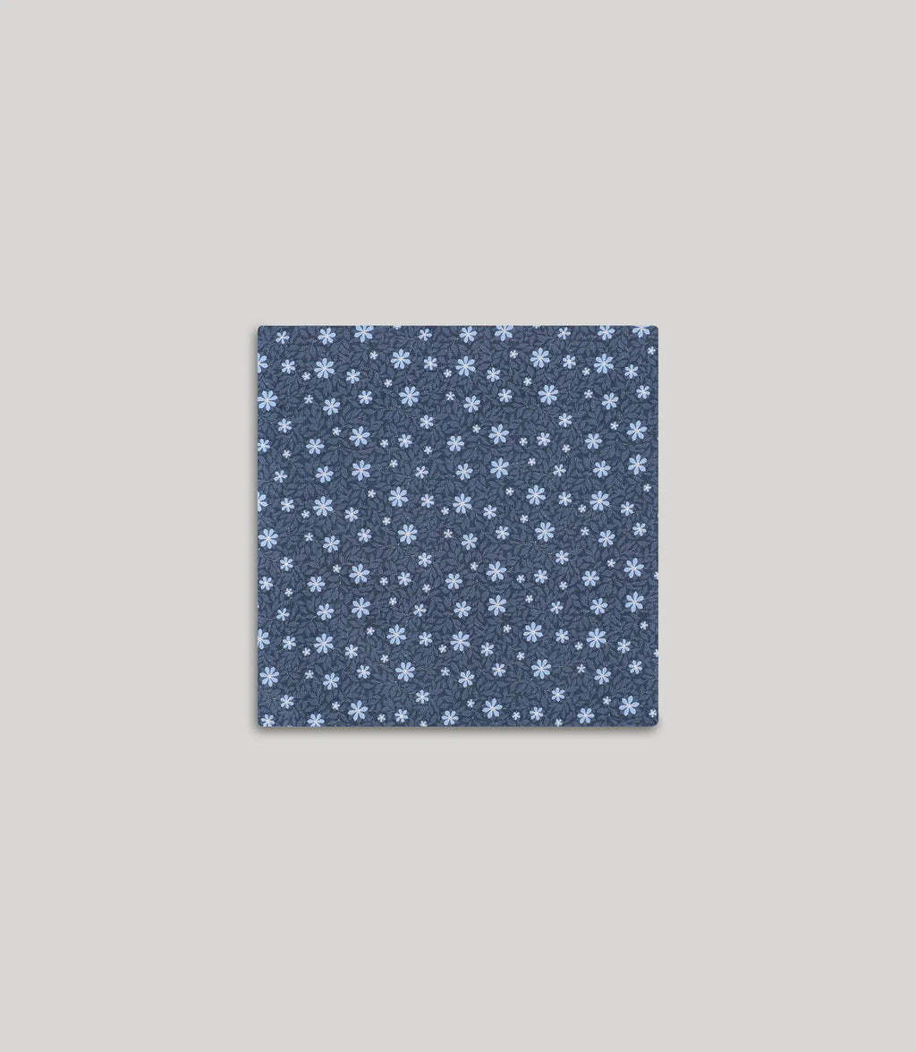 Pochette fantaisie bleue - IZAC