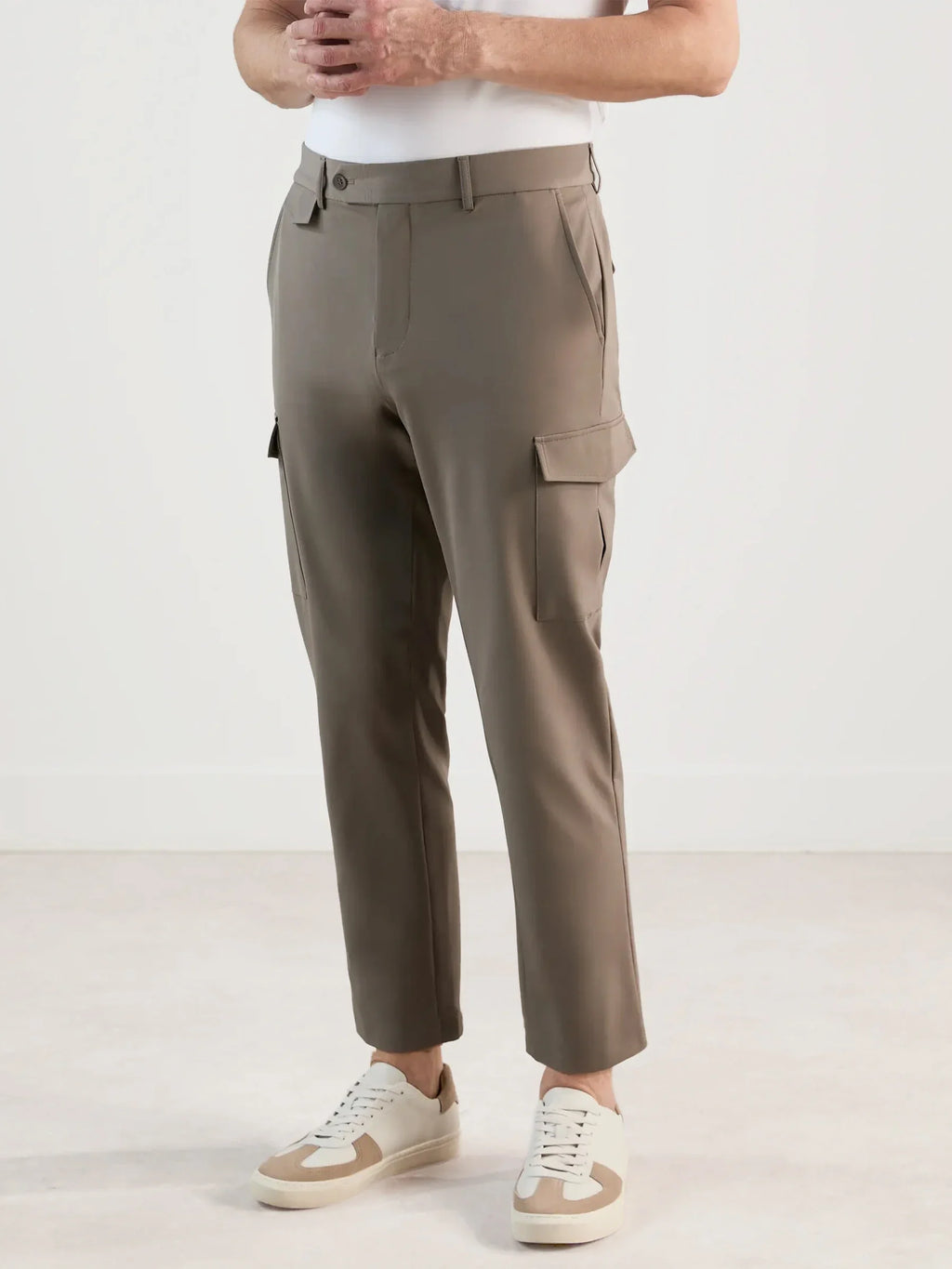Pantalon cargo taupe - IZAC