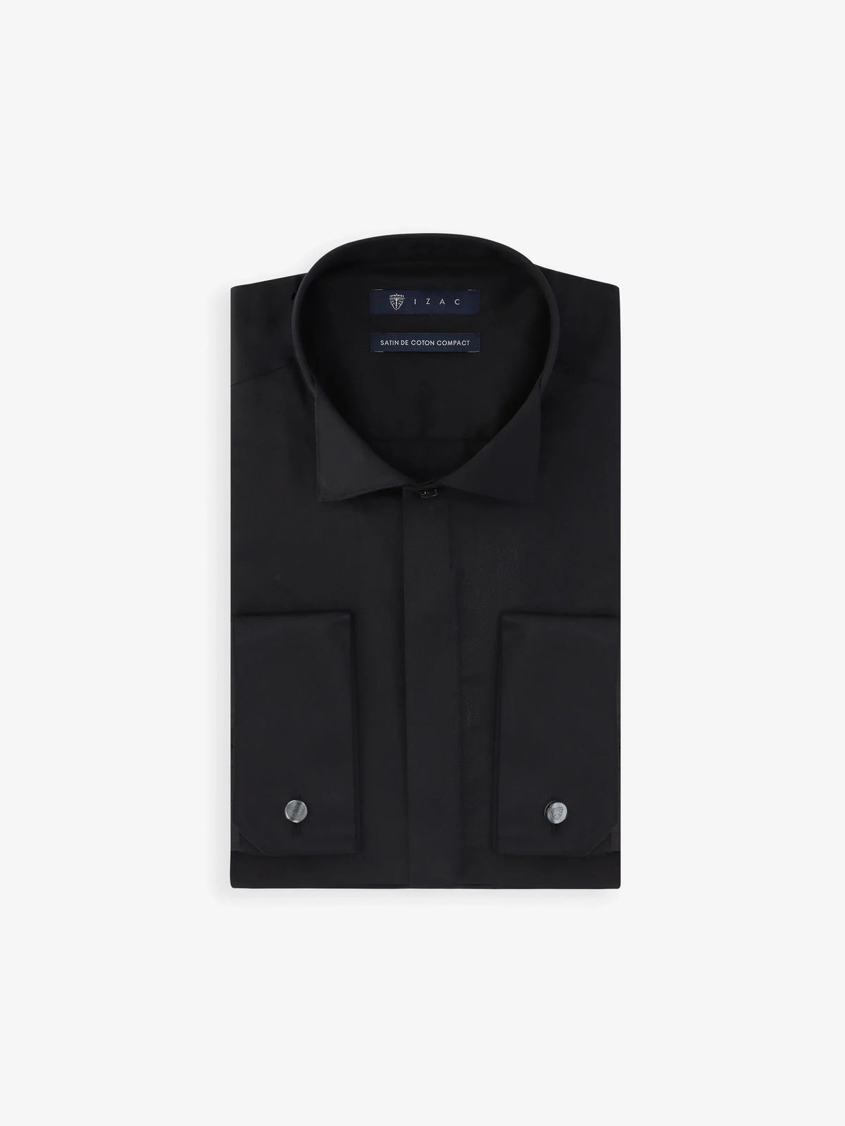 Chemise cérémonie noir - IZAC