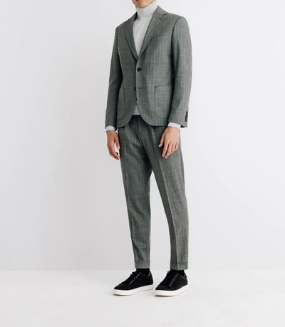 Costume à rayures tennis gris - IZAC