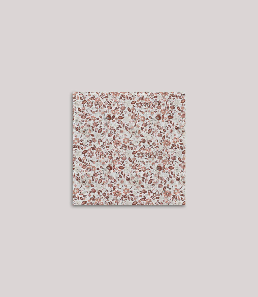 Pochette fantaisie brique - IZAC