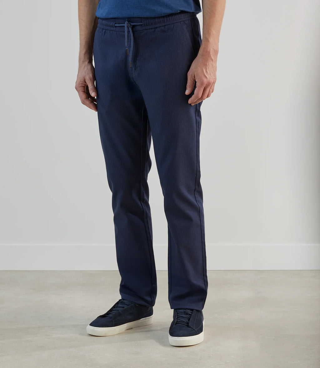 Pantalon casual armuré marine - IZAC