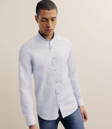 Chemise 100% coton bleue - IZAC