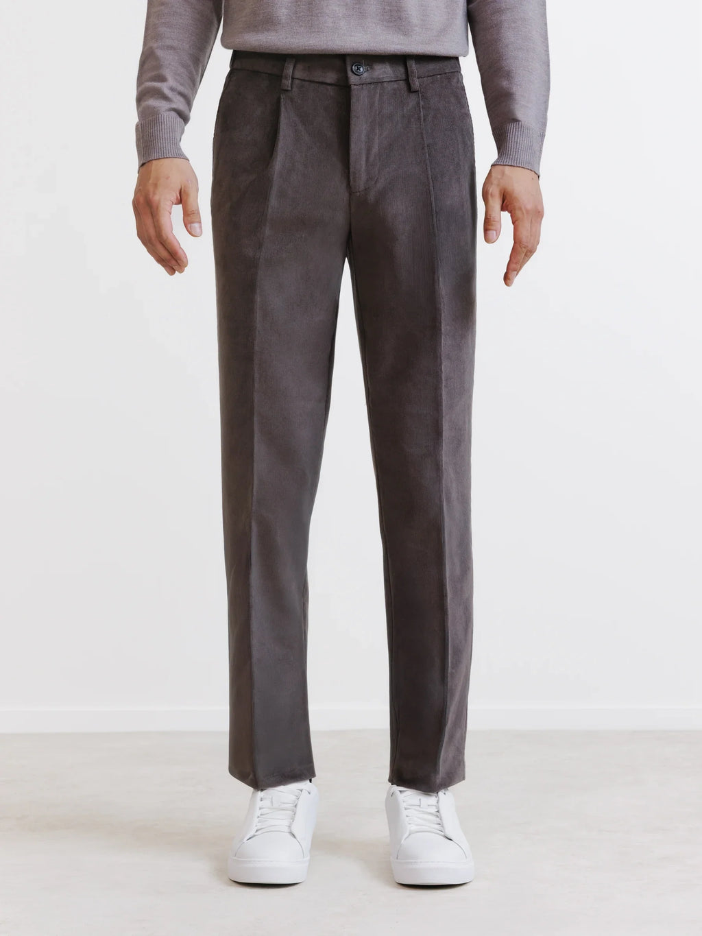 Pantalon en velours châtaigne - IZAC