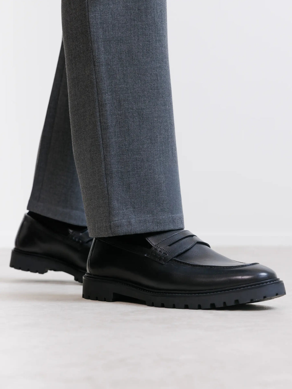 Mocassin ville noir - IZAC