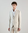 Veste ville 100% lin beige - IZAC