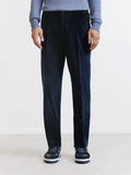 Pantalon en velours marine - IZAC