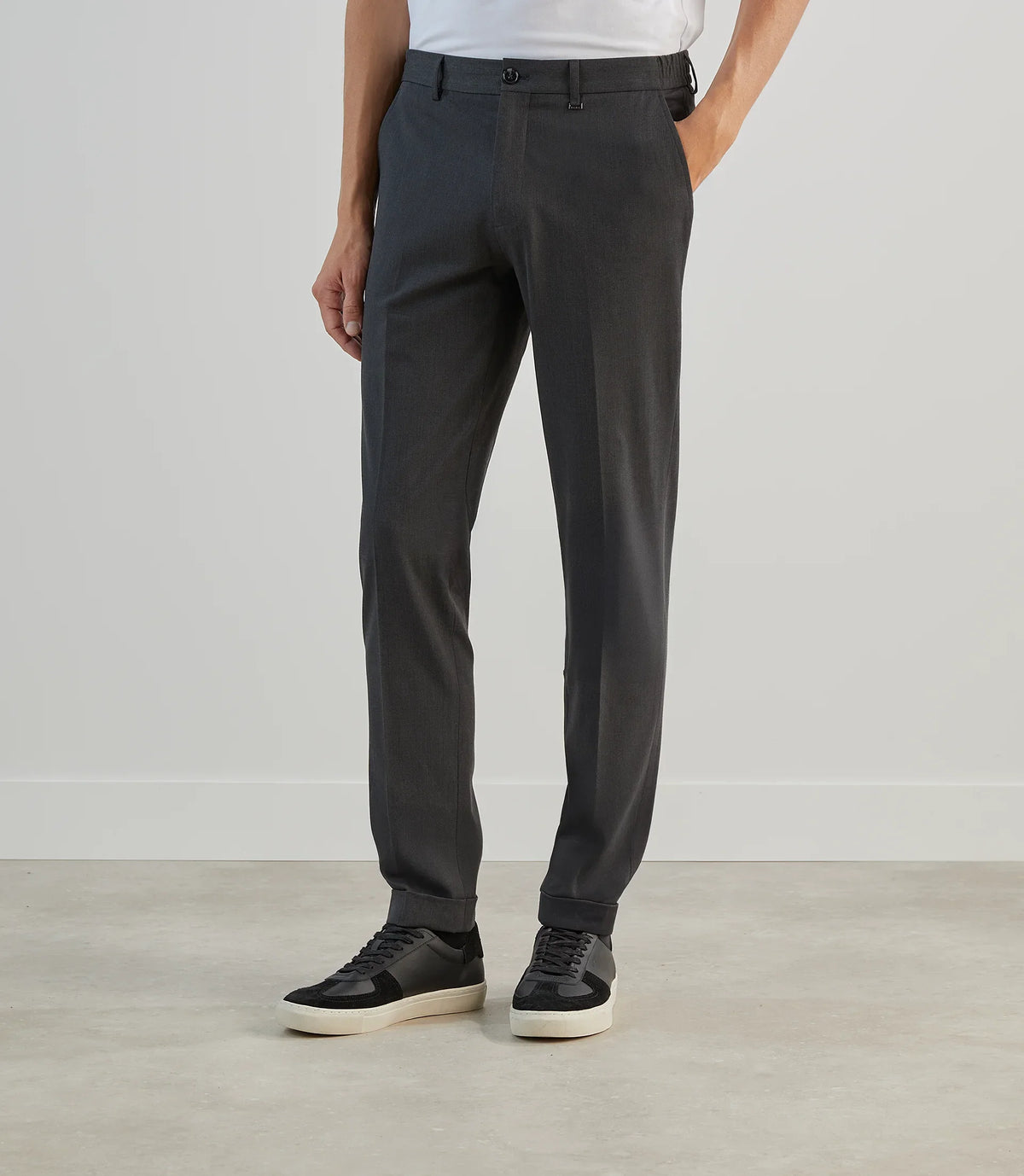 Pantalon casual anthracite - IZAC