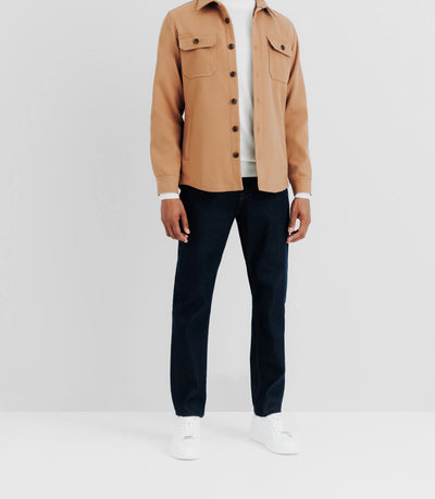 Veste casual camel DARIUS - IZAC