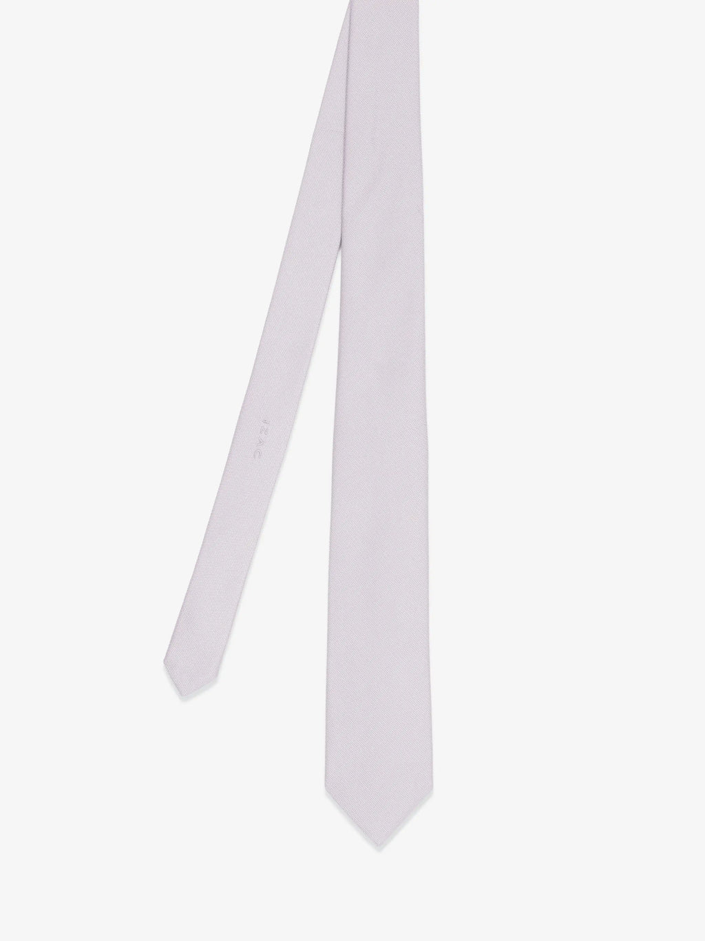 Cravate unie rose - IZAC