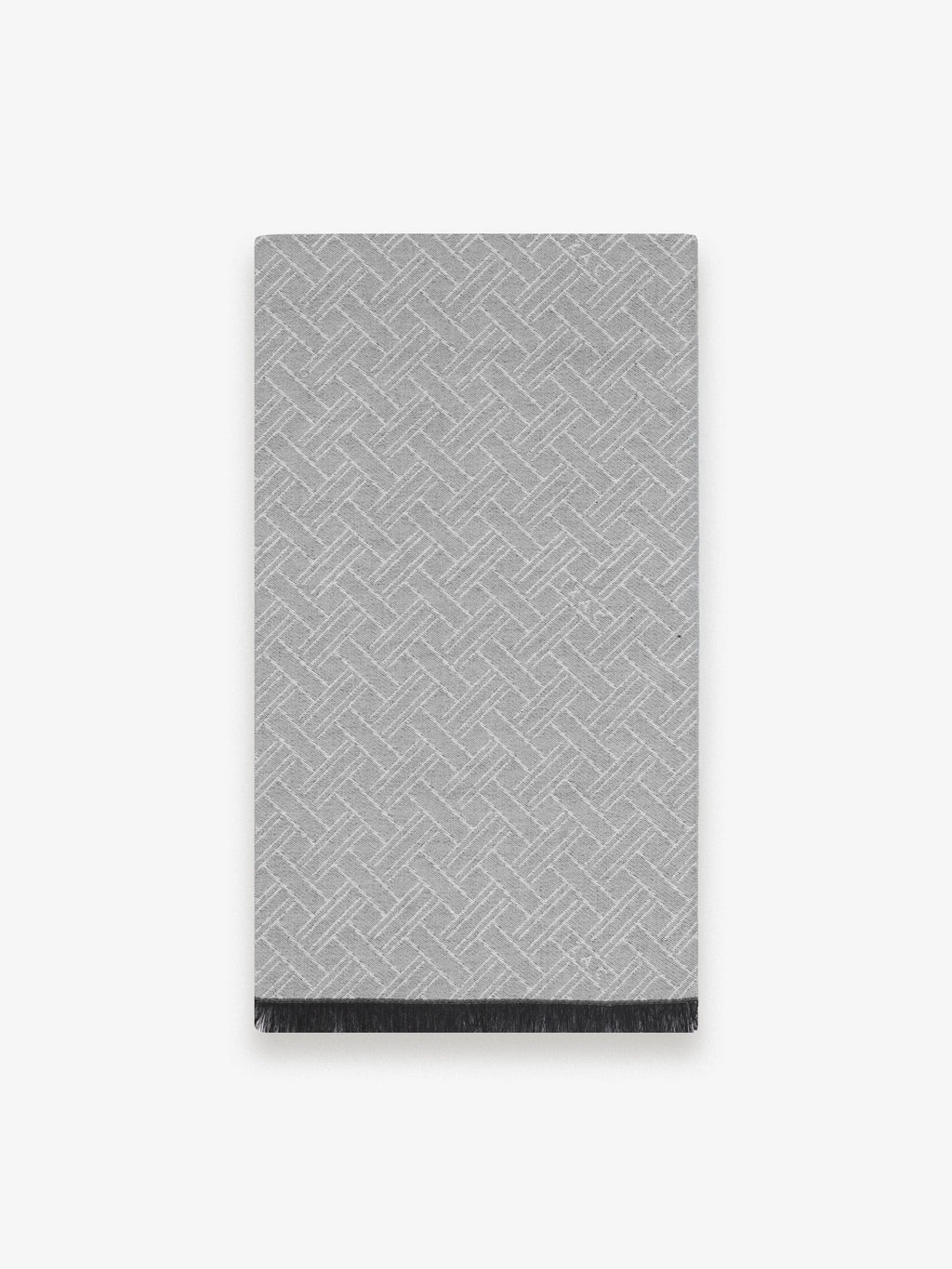 Écharpe à motifs gris clair - IZAC