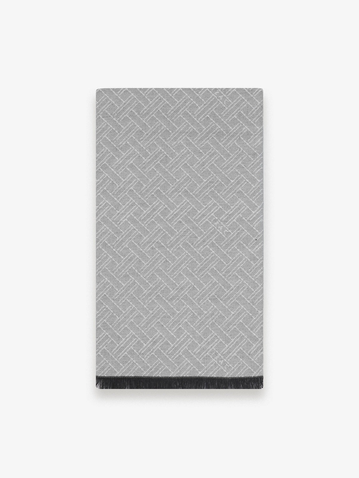 Écharpe à motifs gris clair - IZAC