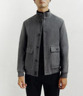 Blouson col montant gris - IZAC