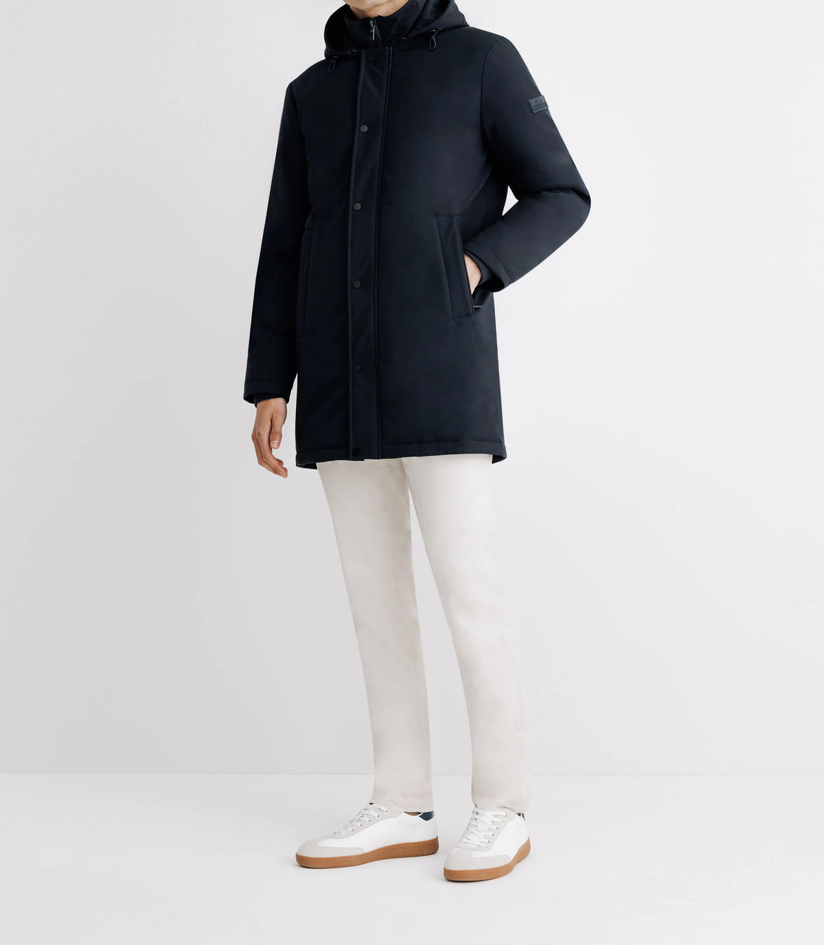 Parka avec patch marine - IZAC