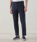 Pantalon casual en maille marine - IZAC