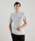 T-shirt à manches courtes gris clair - IZAC