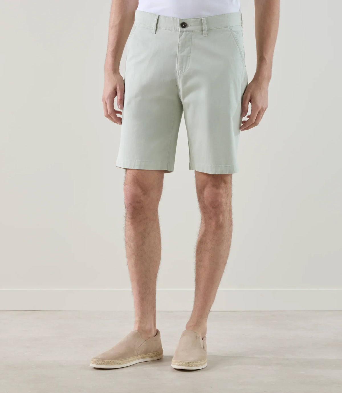 Bermuda chino vert clair - IZAC
