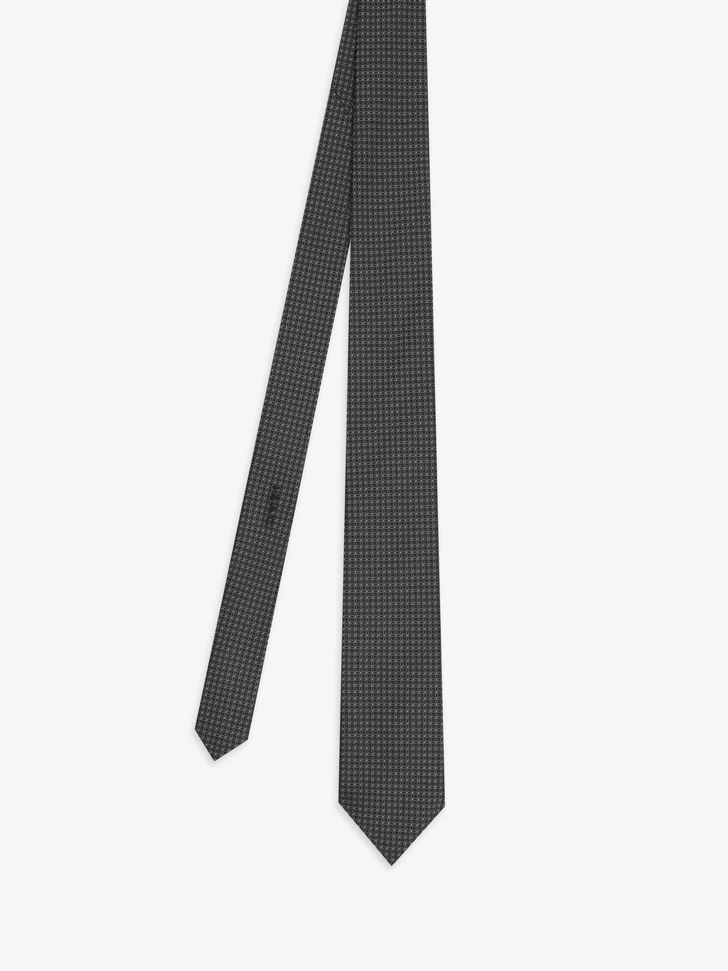Cravate fantaisie anthracite - IZAC