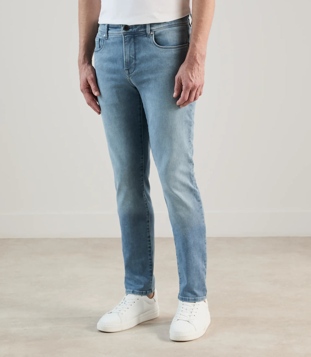 Jean 5 poches stretch bleach - IZAC