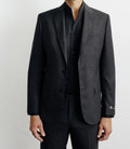 Costume 2 boutons anthracite - IZAC