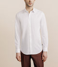 Chemise col français blanche - IZAC