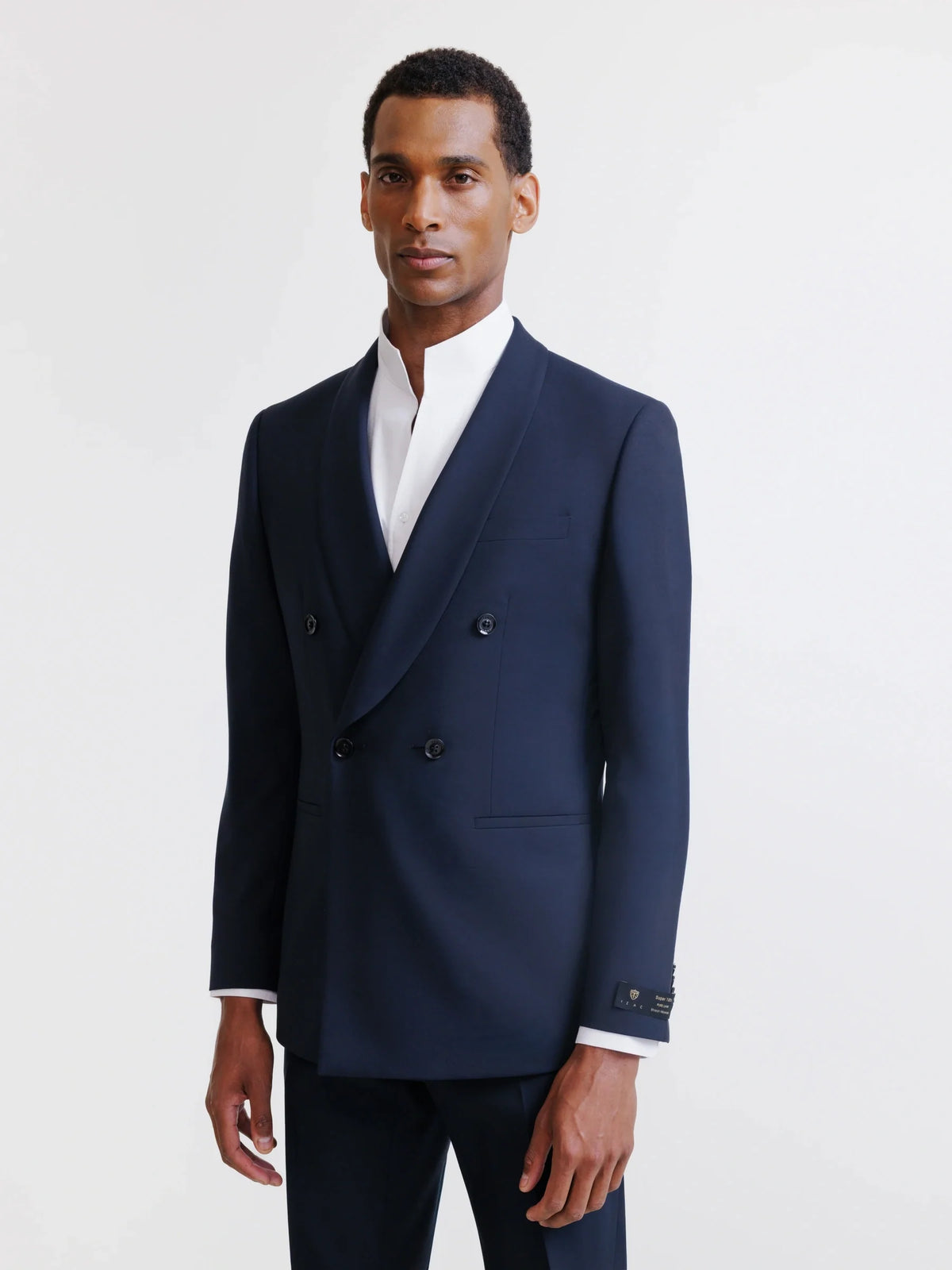 Costume croisé marine - IZAC