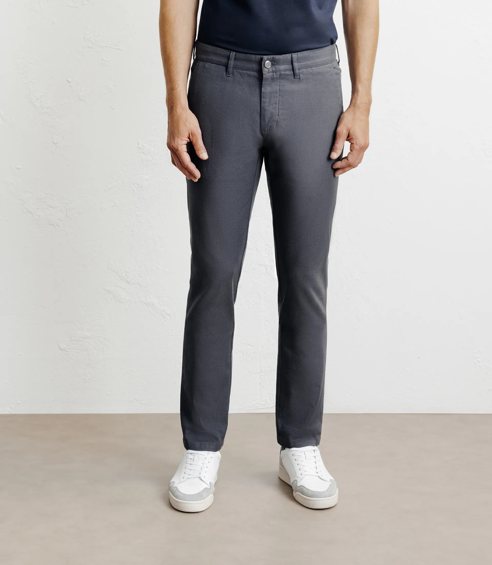 Pantalon armuré slim gris - IZAC