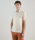 Polo piqué beige clair - IZAC