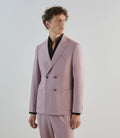 Costume croisé mauve - IZAC