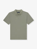 Polo col ouvert kaki - IZAC