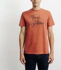 T-shirt imprimé rouge clair - IZAC