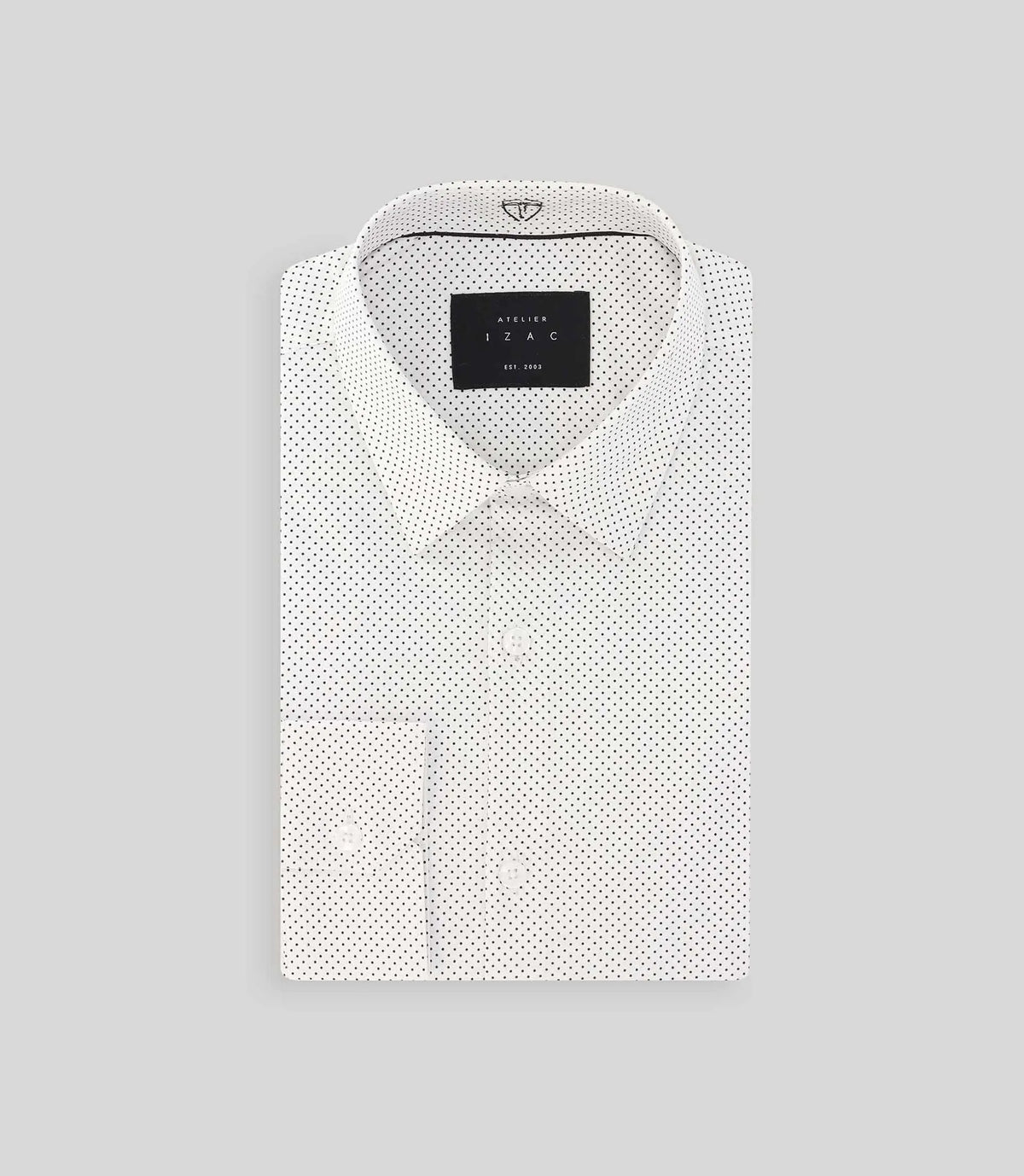 Chemise fantaisie blanche - IZAC