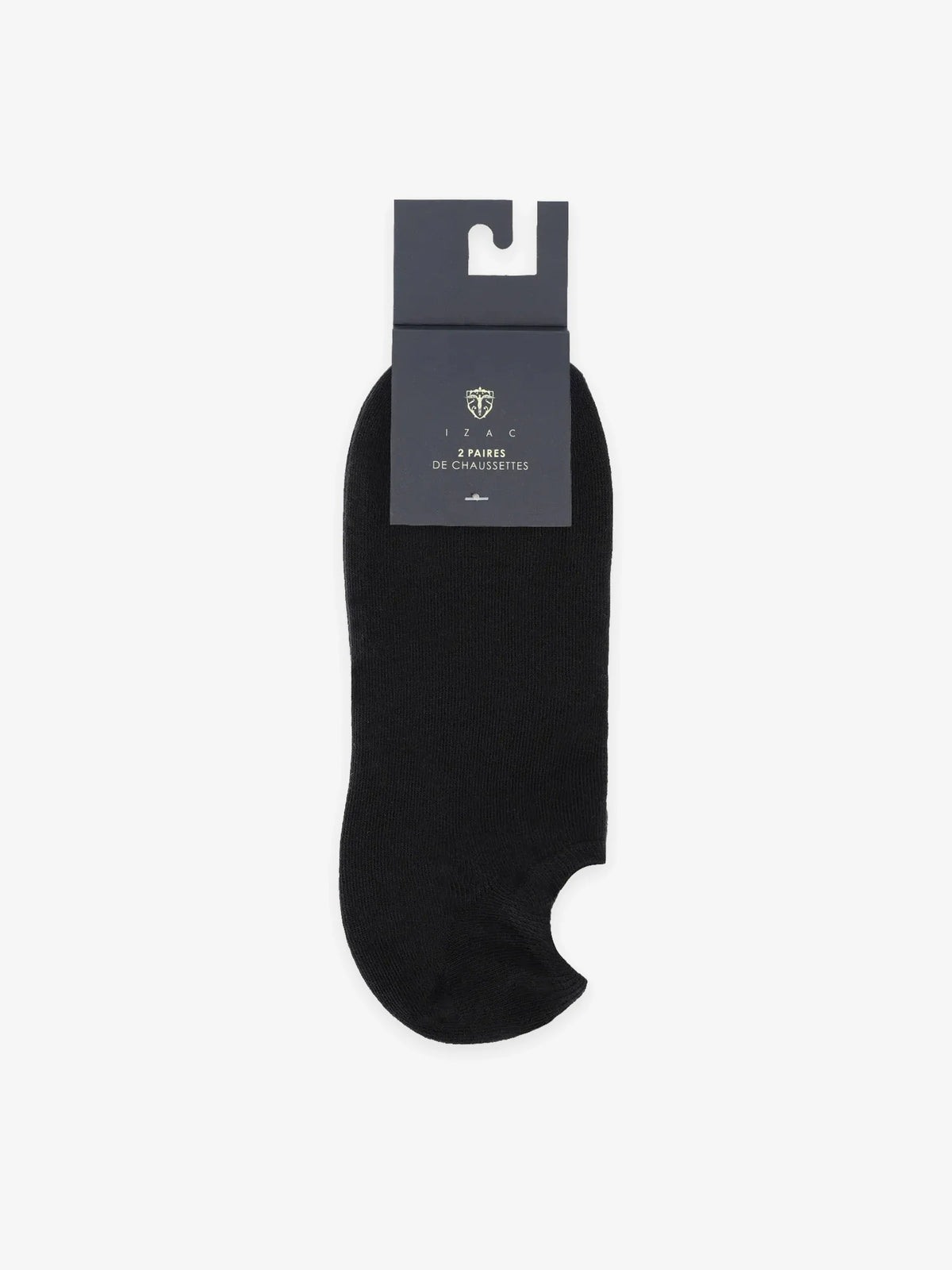 Pack de chaussettes courtes noires - IZAC