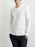 Pull col V écru - IZAC