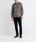 Chemise imprimée grise - IZAC
