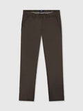 Pantalon chino - coton sergé marron