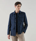 Veste casual saharienne marine - IZAC
