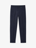Pantalon confort élastiqué marine - IZAC
