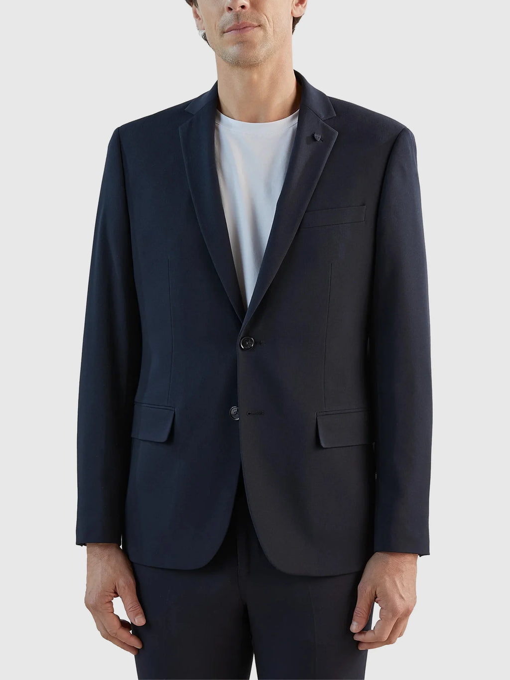Costume 2 boutons laine marine - IZAC